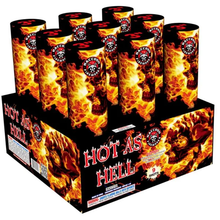 Hot As Hell 9-Shot XL Aerial Cake