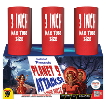Planet 9 Attacks 9-Shot XL Aerial Cake