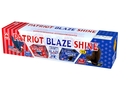 Torta Aérea Patriota Blaze Shine de 75 Disparos XL
