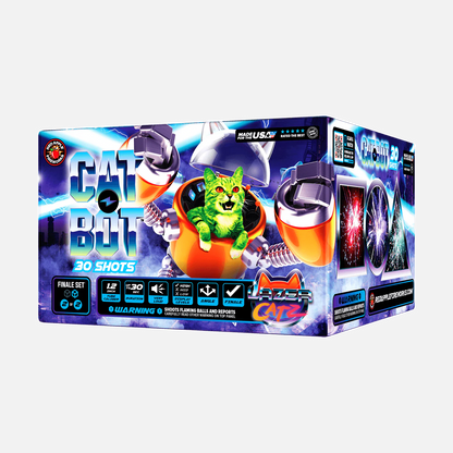 Cattack!™ 60 Shots XL® Aerial Finale Set®