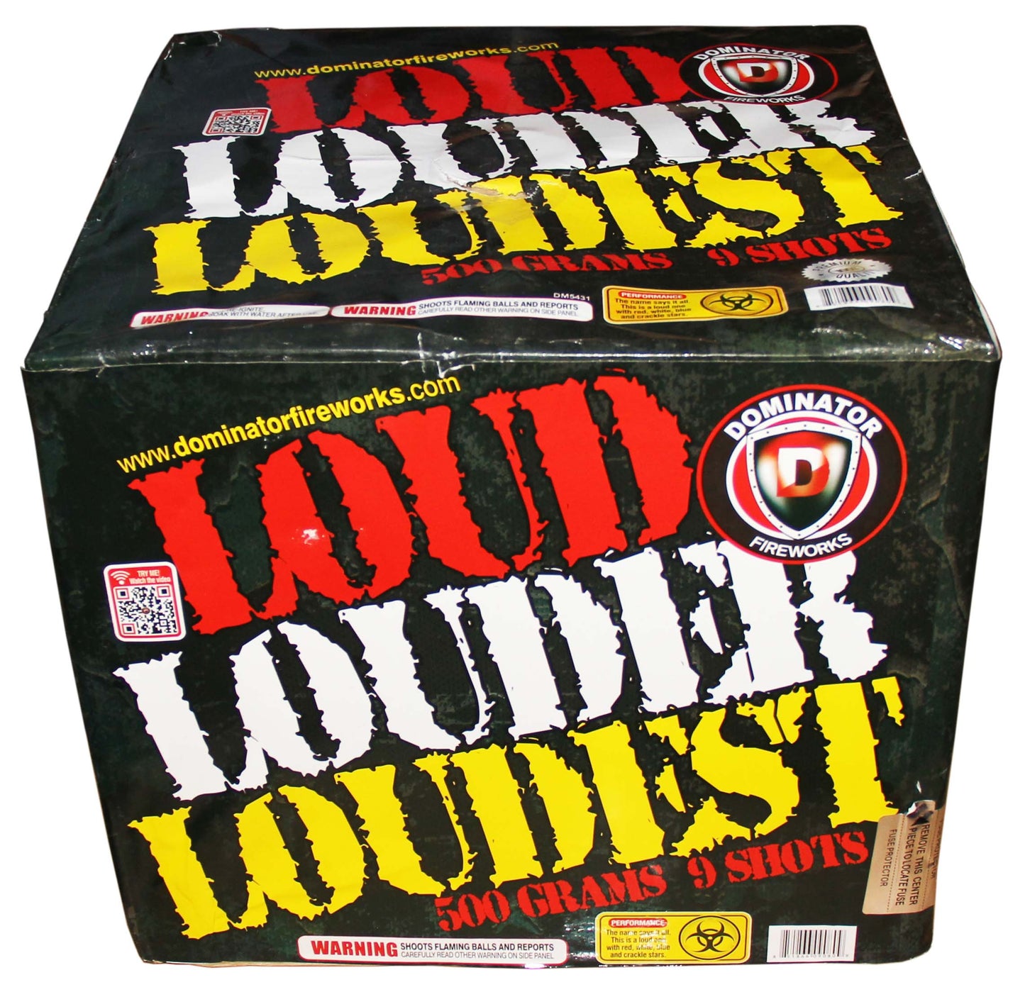 Loud-Louder-Loudest 9-Shot XL Aerial Cake