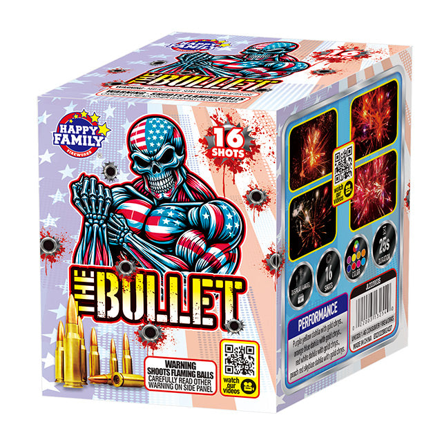 The Bullet 16-Shot Standard Aerial Cake