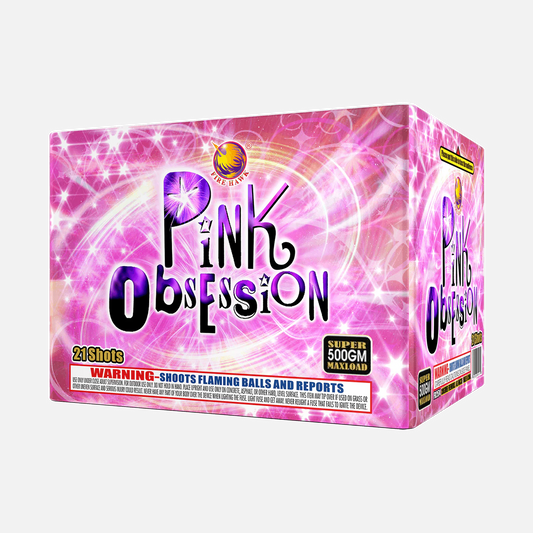 Pink Obsession 21 Tiros XL® Aéreos