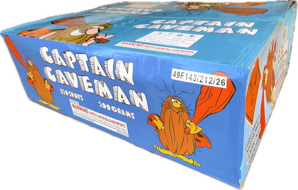 Captain Caveman 250-XXL Aerial Cake