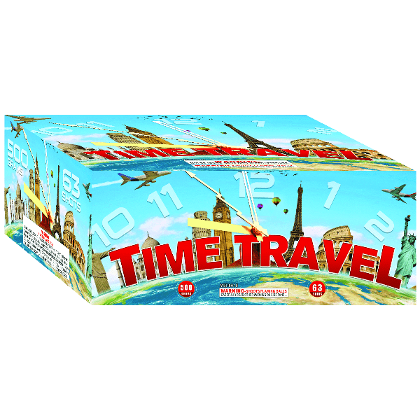 Time Travel 63-Shot XL Aerial Cake