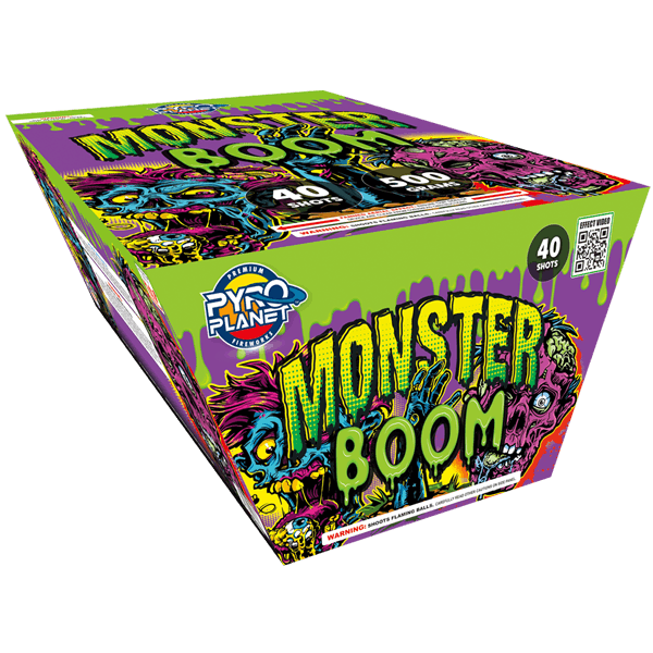 Monster Boom 40-Shot XL Aerial Cake