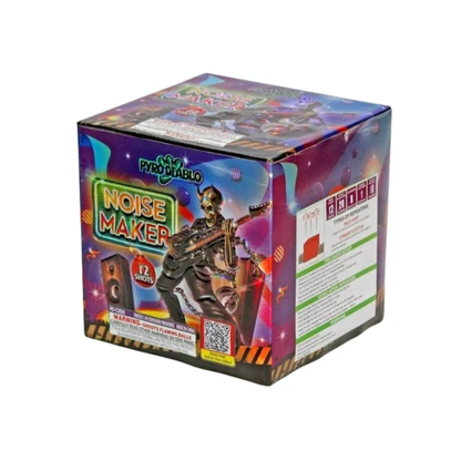 Noise Maker 12-Shot Standard Aerial Cake | Case Pack™ 12/1