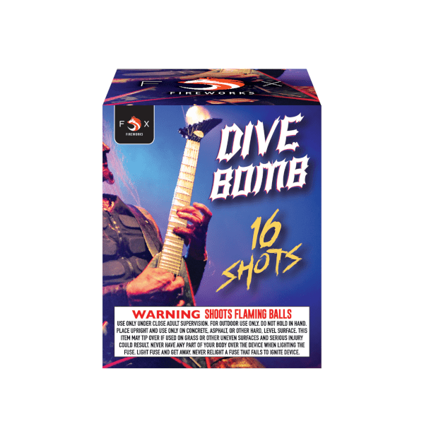 Pastel aéreo estándar "Dive Bomb" de 16 disparos