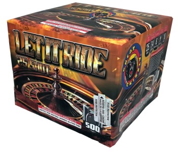 Torta Aérea XL de 25 Disparos Let It Ride