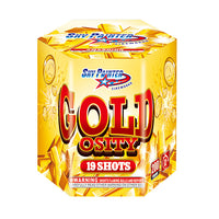 Gold Osity 19-Shot Standard Aerial Cake