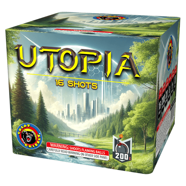 Utopia 16-Shot Standard Aerial Cake
