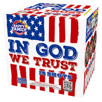 In God We Trust Torta Aérea XL de 18 Disparos