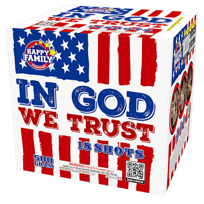 In God We Trust 18-Shot XL Aerial Cake