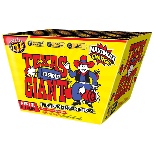 Texas Giant 20-Shot XL Aerial Cake