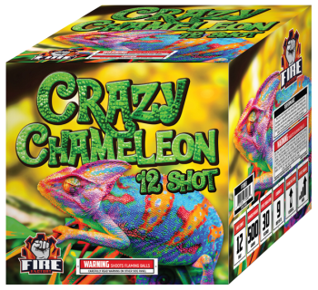 Crazy Chameleon 12-Shot XL Aerial Cake