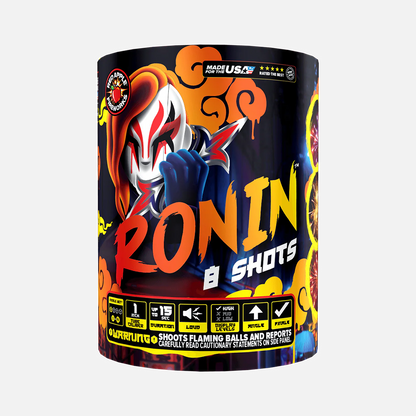 Ronin™ 32 disparos Conjunto de fuegos artificiales aéreos de categoría estándar®