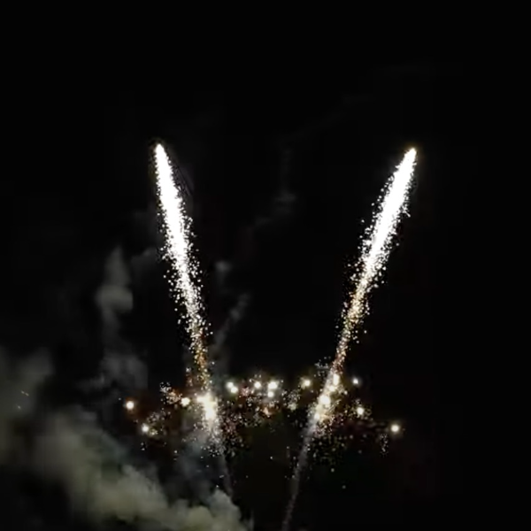 Cometa crepitante de 40 mm con mina crepitante de un solo disparo Pro-Line