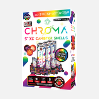 Color-Changing Chroma® 24 Shot 5 Inch XL® Canister Shells