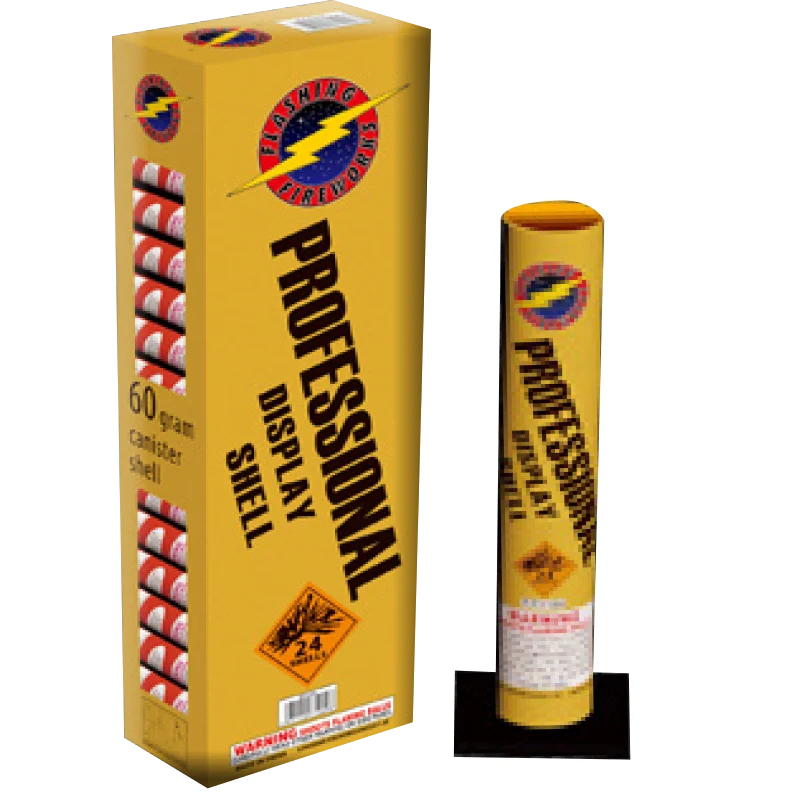 Professional Display Shell 4 in. 24-Shot Canister Shell Kit