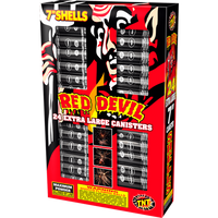 Red Devil de 24 disparos y 7 pulgadas. Proyectiles de mortero