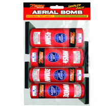 Aerial Bomb Sampler Pack 4-Shot Pre-Loaded Shell