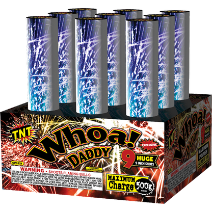 Pastel aéreo XL de 9 disparos Whoa Daddy
