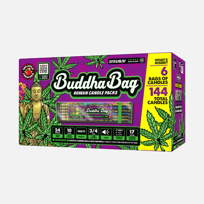 Buddha Bag 240-Shot Roman Candle Pack