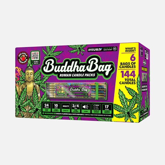 Buddha™ Bag 240 Shot Roman Candle Pack