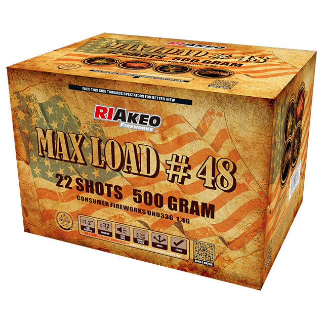 Torta aérea XL de 22 disparos Max Load #48