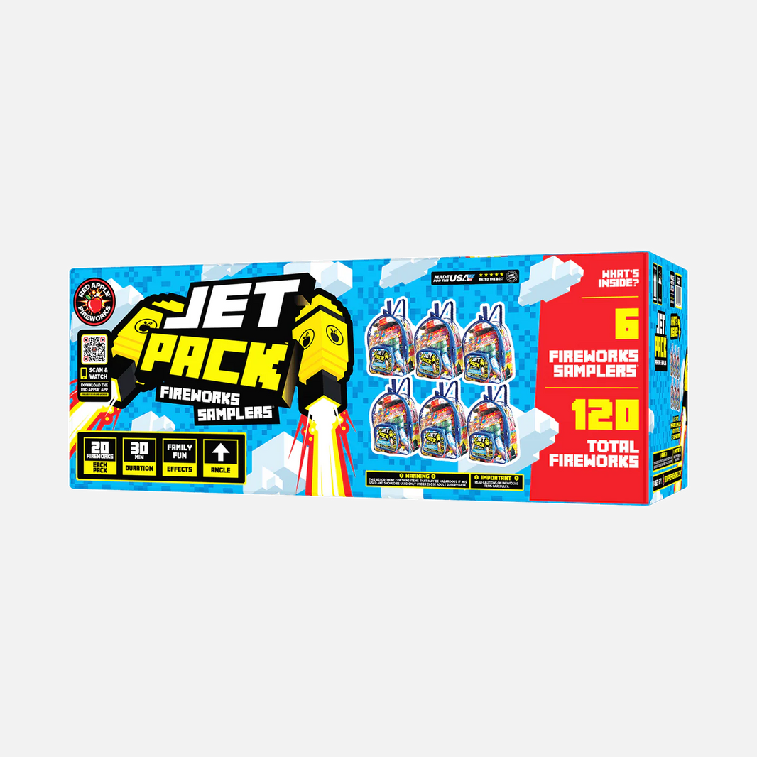 Jet Pack™ Fireworks Samplers®