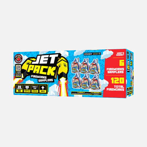 Jet Pack™ Fireworks Samplers®