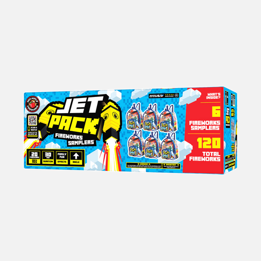 Jet Pack™ Surtidos de fuegos artificiales®