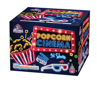 Popcorn Cinema 31-Shot XL Aerial Cake