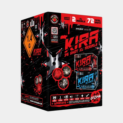 KIRA™ 36 Shots XL® Aerials