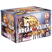 Break the Vault Tarta Aérea de 35 Disparos XL | Paquete de Caja™ 4/1