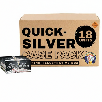 Quicksilver 100-Shot Standard Aerial Cake | Case 18/1