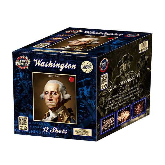 Washington 72-Shot XL Aerial Cake
