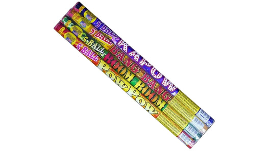 Assorted Roman Candle (4-Pack)