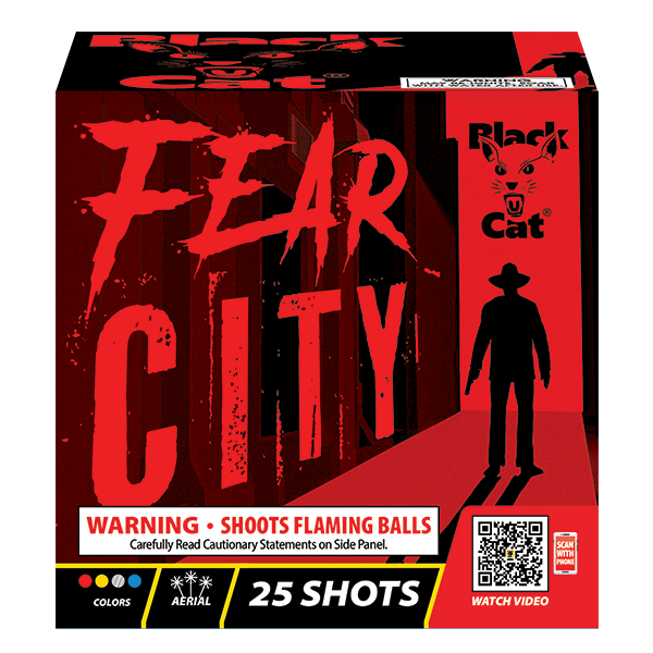 Fear City 25-Shot Standard Aerial Cake