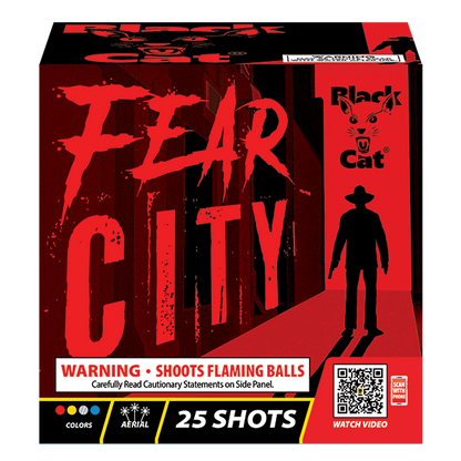 Fear City 25-Shot Standard Aerial Cake