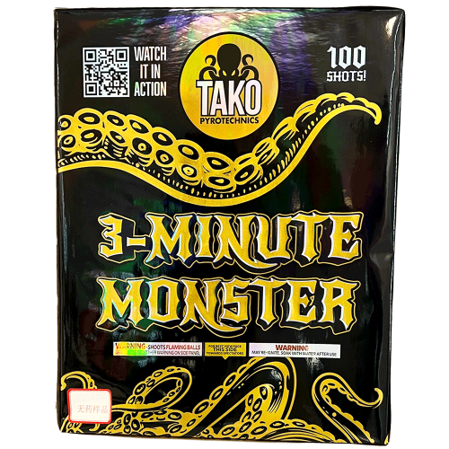 3-Minute Monster 100-Shot XL Aerial Cake