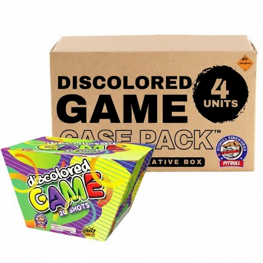 Discolored Game 20-Shot XL Aerial Cake