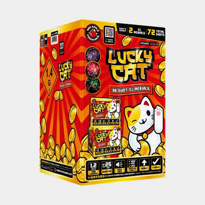 Lucky Cat™ 36-Shots XL® Aerials