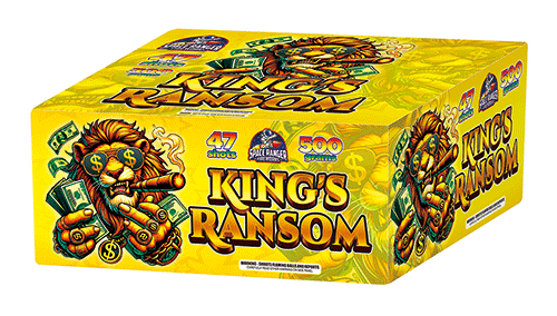 King's Ransom 47-Shot XL Aerial Cake