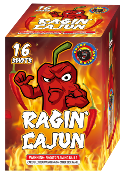 Ragin' Cajun 16-Shot Standard Aerial Cake
