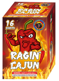 Tarta aérea estándar Ragin' Cajun de 16 disparos