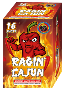 Ragin' Cajun 16-Shot Standard Aerial Cake