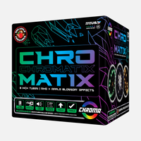 Chromatix™ 9 Tiros Cohetes Pirotécnicos Grandes