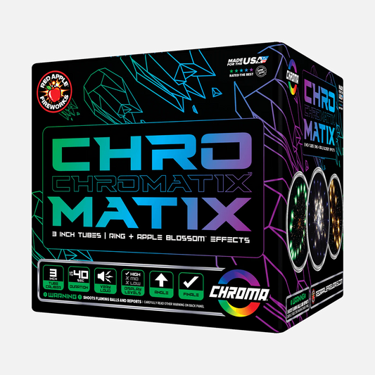 Chromatix™ 9 Shots Large Shell Cakes