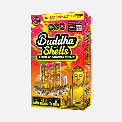 Buddha 24-Shot 5 in. XL Canister Shells